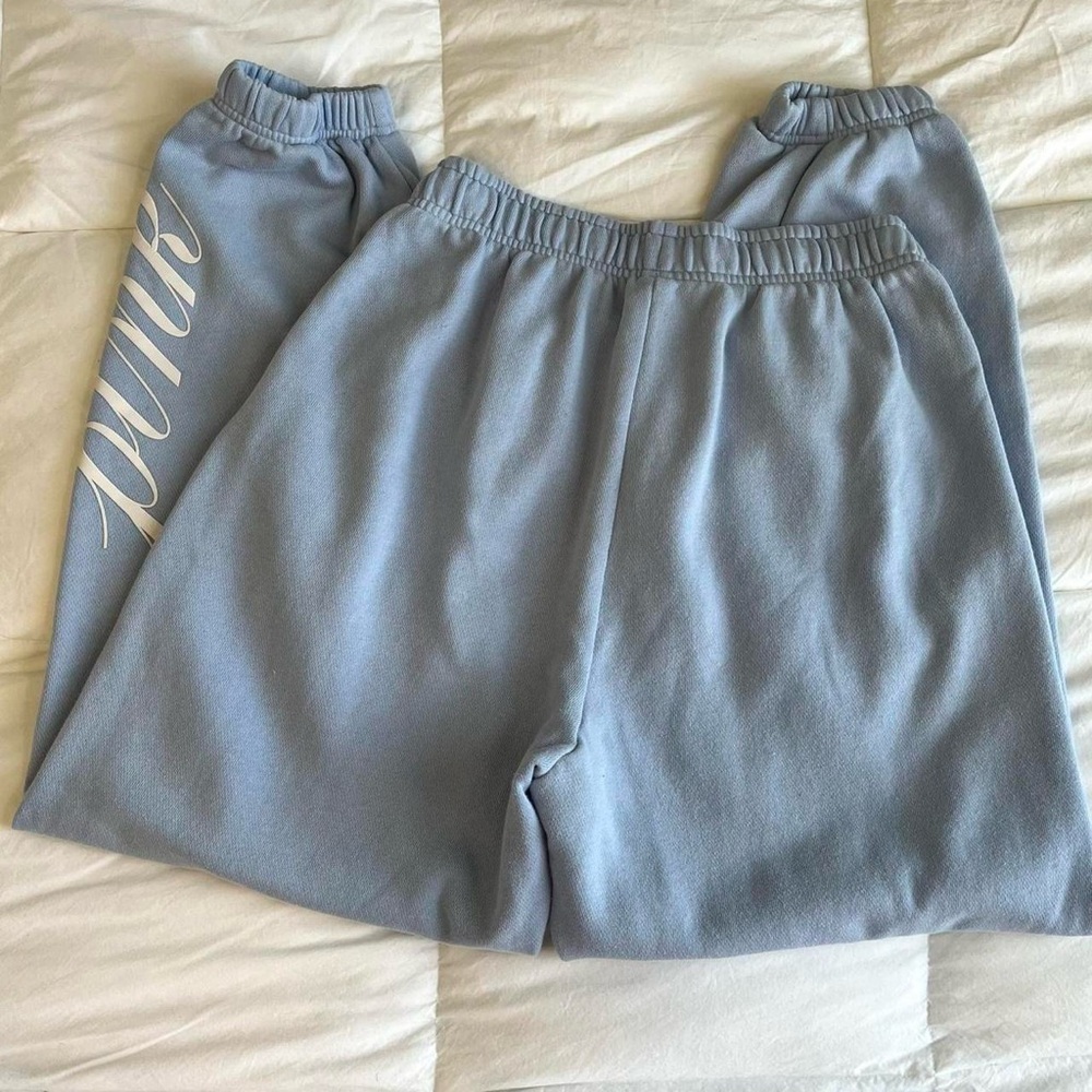 Victoria's Secret light blue jogger sweatpants size small